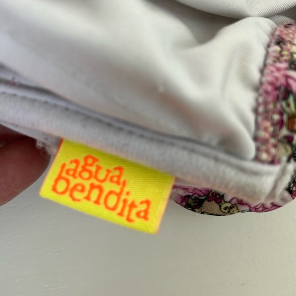 AGUA BENDITA size small embroidered bikini top - Picture 4 of 5